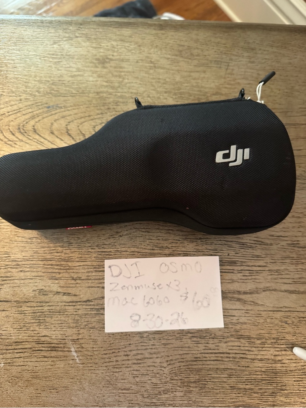 DJI Black Textured Osmo Gimbal Carry Case